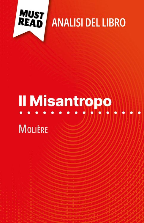 Produktbild: Il Misantropo di Moli&egrave;re (Analisi del libro)