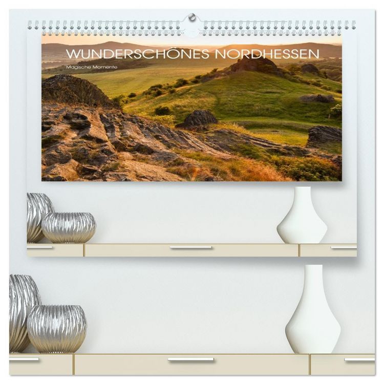 Produktbild: Wundersch&ouml;nes Nordhessen - Magische Momente (hochwertiger Premium Wandkalender 2026 DIN A2 quer), Kunstdruck in Hochglanz