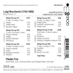 Produktbild: Streichtrios op.14