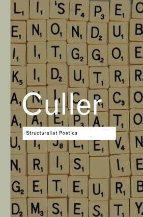 Produktbild: Culler, J: Structuralist Poetics
