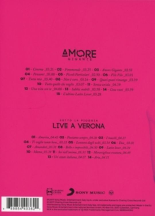 Produktbild: Amore gigante-Deluxe Edition