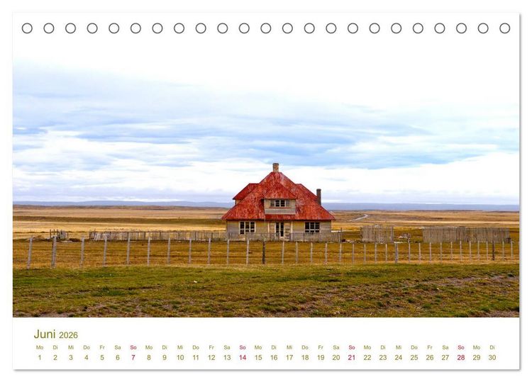 Produktbild: Weites Argentinien (Tischkalender 2026 DIN A5 quer), CALVENDO Monatskalender