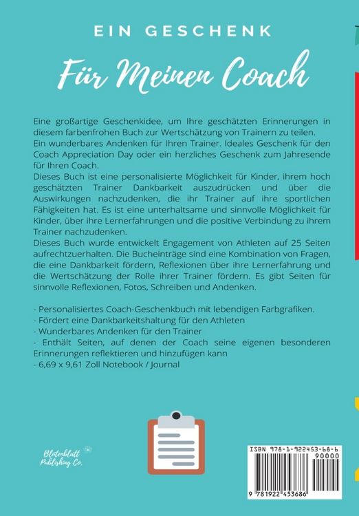Produktbild: F&uuml;r Meinen Trainer