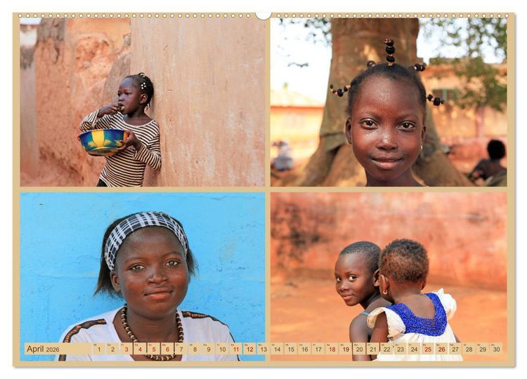 Produktbild: Westafrika, Highlights vom schwarzen Kontinent (hochwertiger Premium Wandkalender 2026 DIN A2 quer), Kunstdruck in Hochglanz