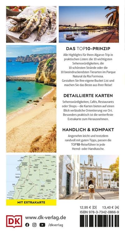 Produktbild: TOP10 Reiseführer Algarve