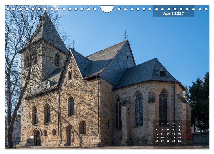 Produktbild: Dortmunds mittelalterliche Kirchen (Wandkalender 2027 DIN A4 quer), CALVENDO Monatskalender