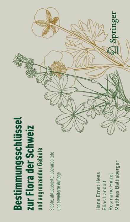 Produktbild: Bestimmungsschlüssel zur Flora der Schweiz und angrenzender Gebiete