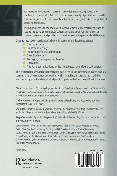 Produktbild: Women and Psychiatric Treatment