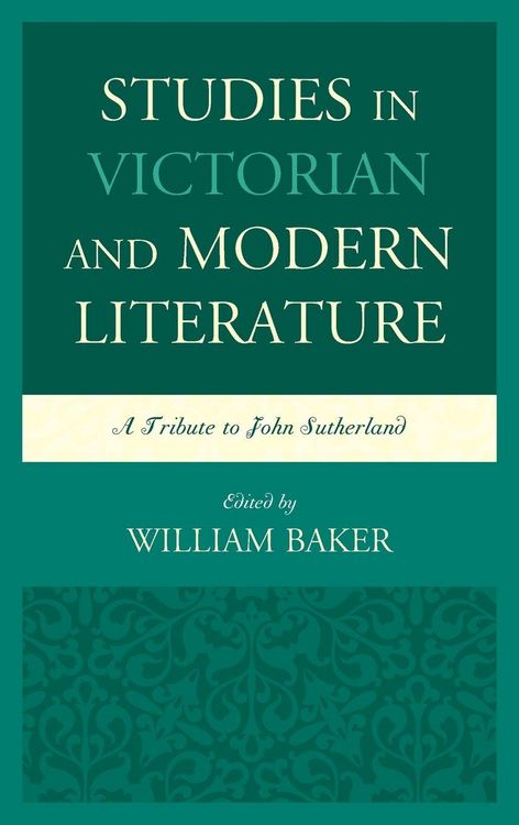 Produktbild: Studies in Victorian and Modern Literature