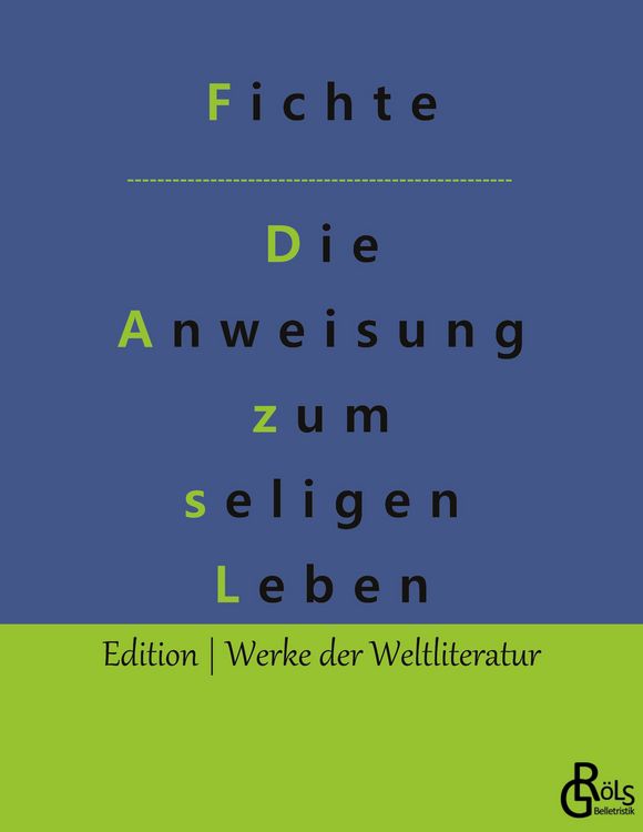 Produktbild: Die Anweisung zum seligen Leben
