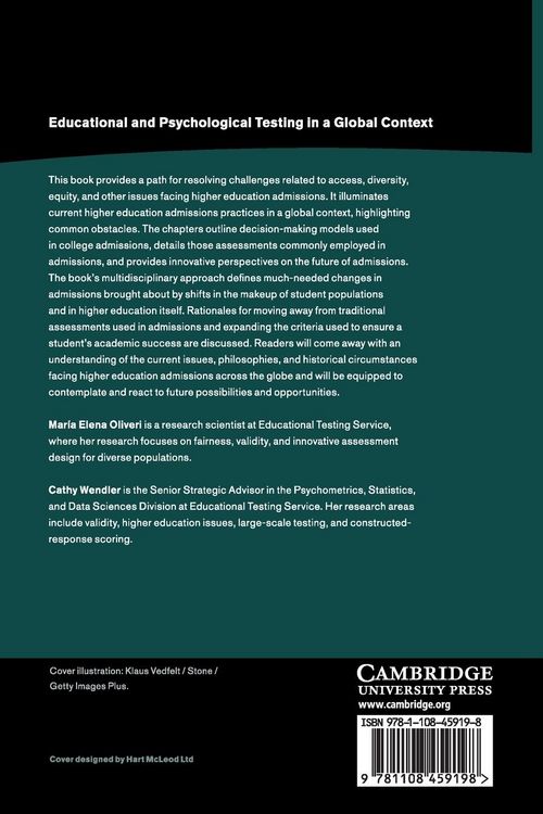 Produktbild: Higher Education Admissions Practices