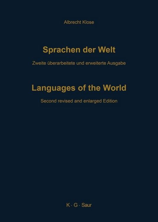 Produktbild: Sprachen der Welt