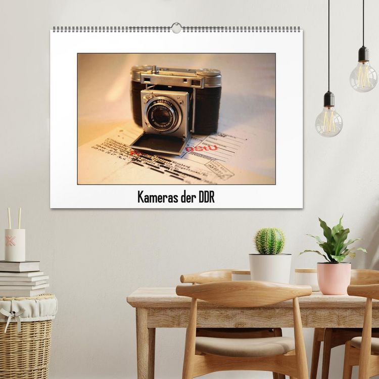 Produktbild: Kameras der DDR (Wandkalender 2026 DIN A2 quer), CALVENDO Monatskalender
