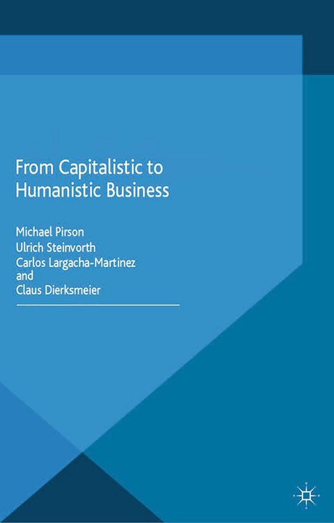 Produktbild: From Capitalistic to Humanistic Business