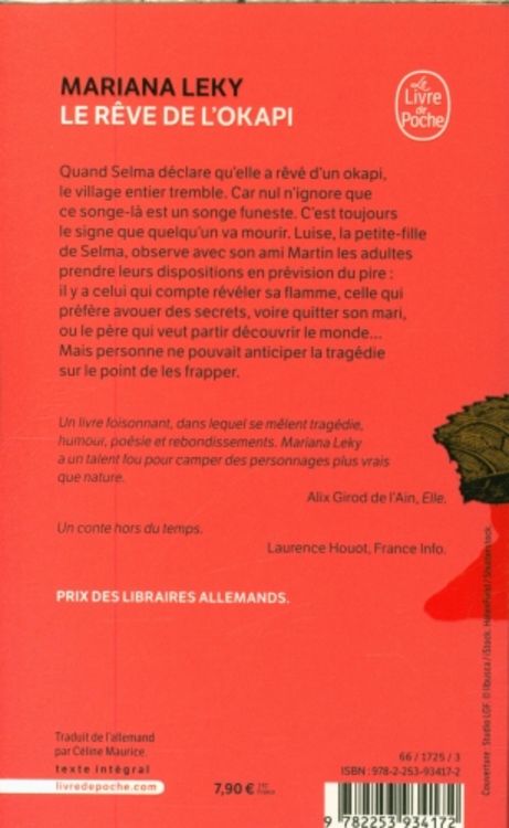 Produktbild: Le r&ecirc;ve de l'okapi