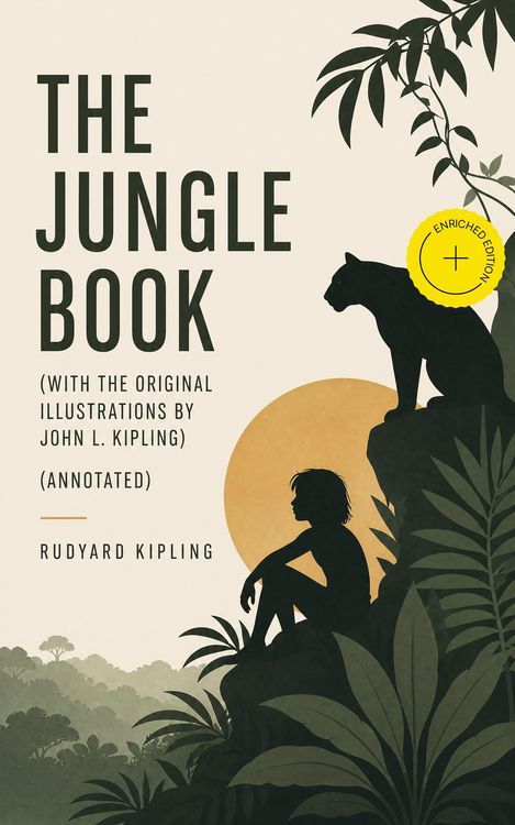 Produktbild: The Jungle Book (With the Original Illustrations by John L. Kipling) (Annotated)