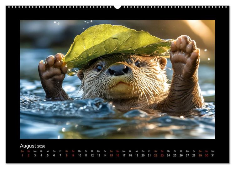 Produktbild: Wundervolle Augenblicke (hochwertiger Premium Wandkalender 2026 DIN A2 quer), Kunstdruck in Hochglanz