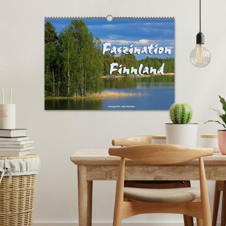 Produktbild: Faszination Finnland (Wandkalender 2026 DIN A3 quer), CALVENDO Monatskalender