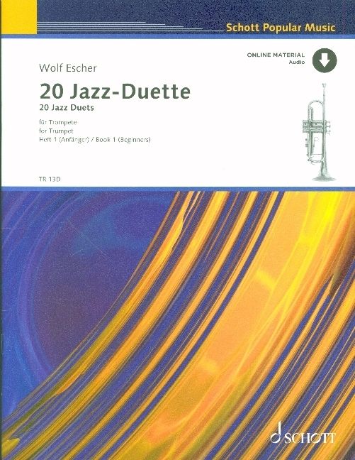 Produktbild: 20 Jazz-Duette, 2 Trompeten, Spielpartitur.Vol.1