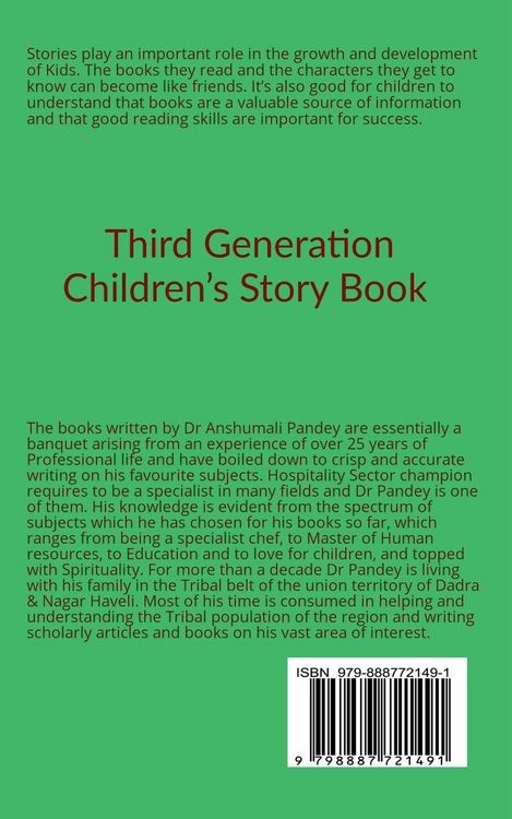 Produktbild: Third Generation Children's Story Book