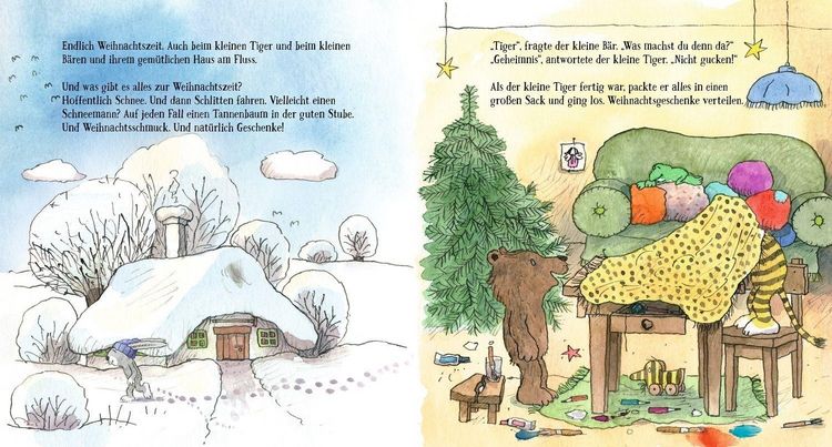 Produktbild: Nach einer Figurenwelt von Janosch. Endlich Weihnachten (und die falschen Geschenke)