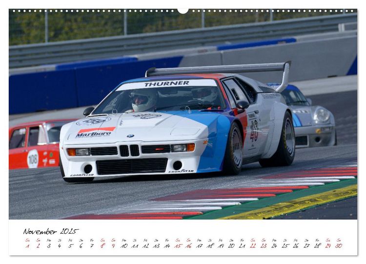 Produktbild: BMW M1 Procar (Wandkalender 2025 DIN A2 quer), CALVENDO Monatskalender