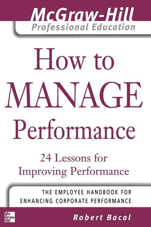 Produktbild: How to Manage Performance