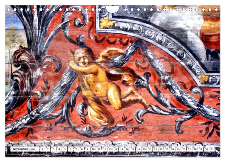 Produktbild: Die Kirche von M&uuml;hlhausen - Ein architektonisches Kleinod in Ostpreu&szlig;en (Wandkalender 2026 DIN A4 quer), CALVENDO Monatskalender