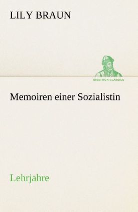 Produktbild: Memoiren einer Sozialistin Lehrjahre