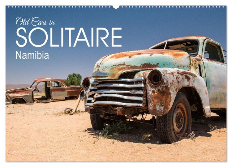 Produktbild: Old cars in Solitaire Namibia (Wall Calendar 2026 DIN A2 landscape), CALVENDO 12 Month Wall Calendar