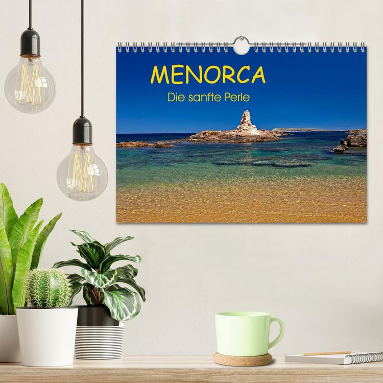 Produktbild: MENORCA - Die sanfte Perle (Wandkalender 2026 DIN A4 quer), CALVENDO Monatskalender