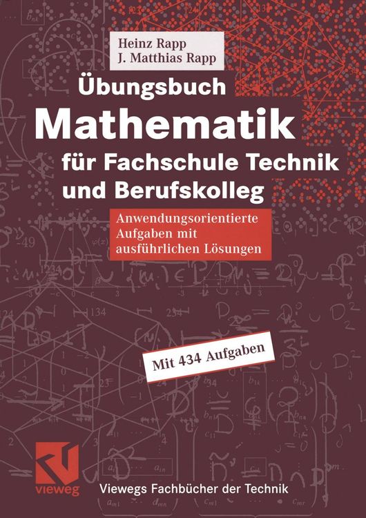 Produktbild: Übungsbuch Mathematik für Fachschule Technik und Berufskolleg