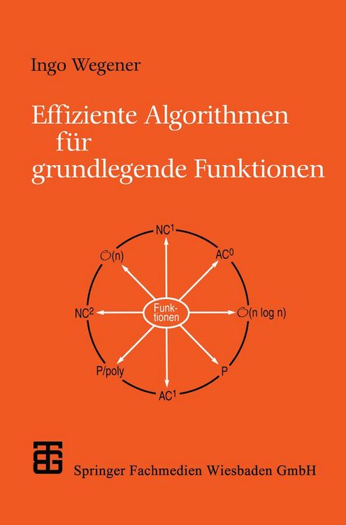 Produktbild: Effiziente Algorithmen f&uuml;r grundlegende Funktionen
