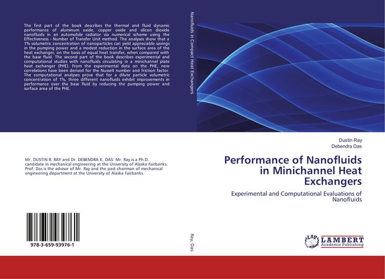 Produktbild: Performance of Nanofluids in Minichannel Heat Exchangers