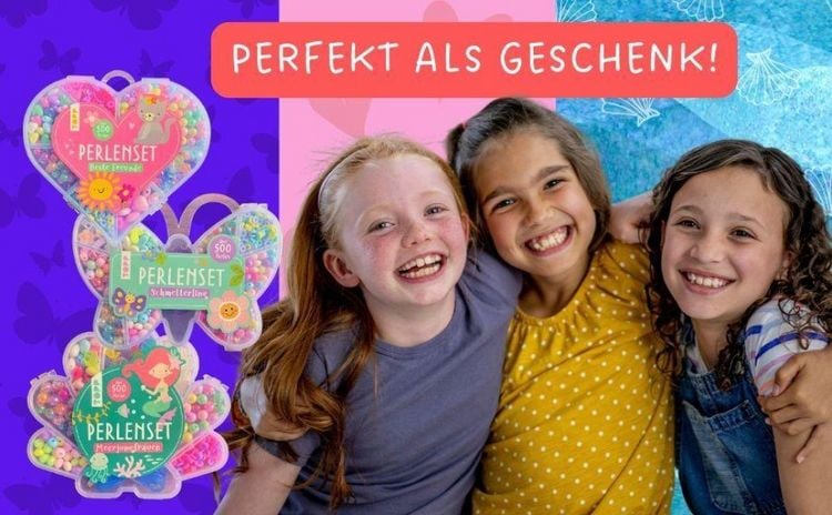 Produktbild: Perlenset Schmetterling