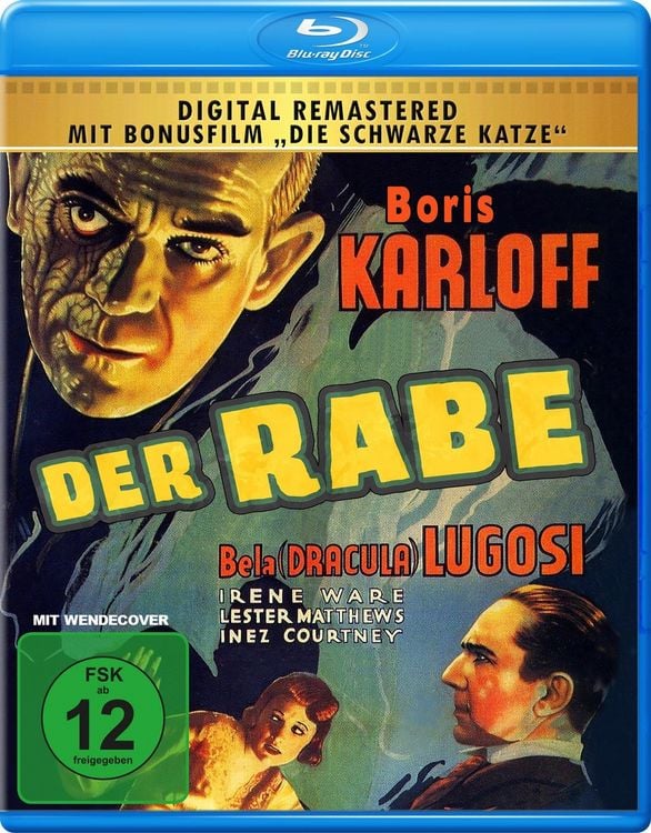 Produktbild: Der Rabe - in HD neu abgetastet (inkl. Bonusfilm Die schwarze Katze)