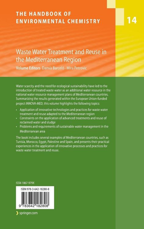 Produktbild: Waste Water Treatment and Reuse in the Mediterranean Region