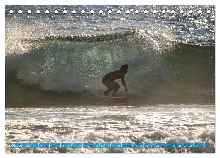 Produktbild: Hawaii&acute;s Surfer (Tischkalender 2027 DIN A5 quer), CALVENDO Monatskalender