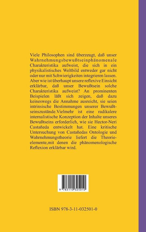 Produktbild: Wahrnehmung, Indexikalit&auml;t und Reflexion