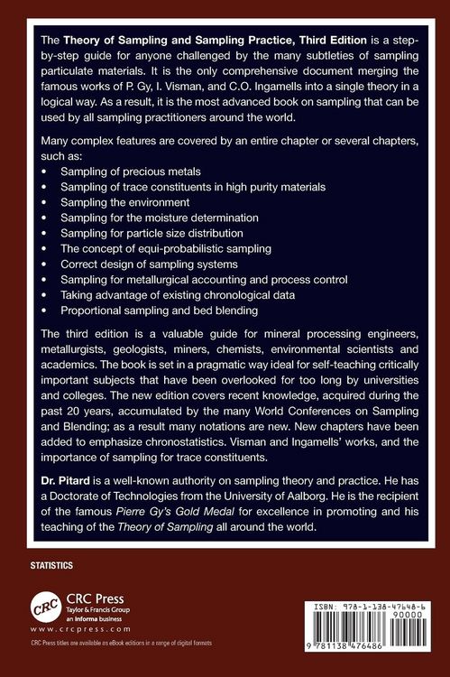 Produktbild: Theory of Sampling and Sampling Practice, Third Edition