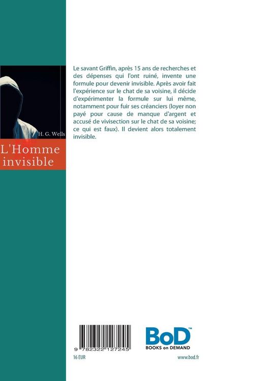 Produktbild: L'Homme invisible