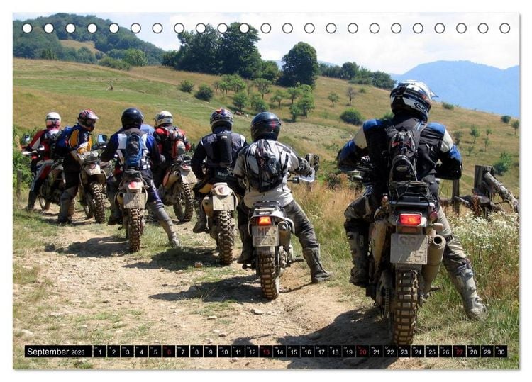 Produktbild: EnduRoMania (Tischkalender 2026 DIN A5 quer), CALVENDO Monatskalender