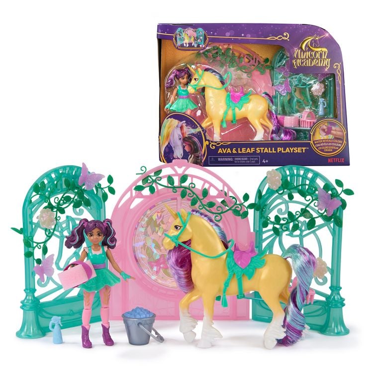 Produktbild: UCA Small Doll Ava & Leaf Stall Spielset