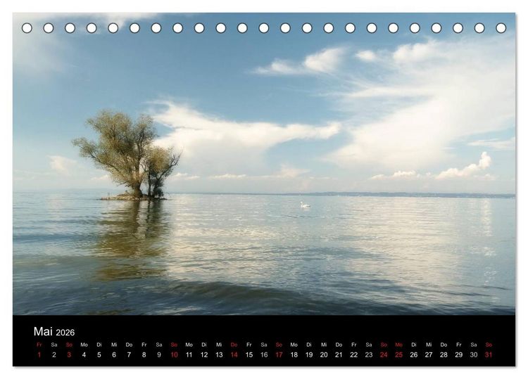 Produktbild: Bi &uuml;s im kl&auml;na L&auml;ndle - Vorarlberg 2026 (Tischkalender 2026 DIN A5 quer), CALVENDO Monatskalender