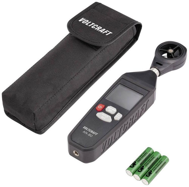 Produktbild: VOLTCRAFT AN-80 Anemometer 0.3 bis 30 m/s
