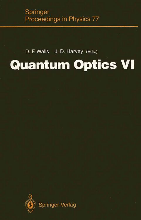 Produktbild: Quantum Optics VI