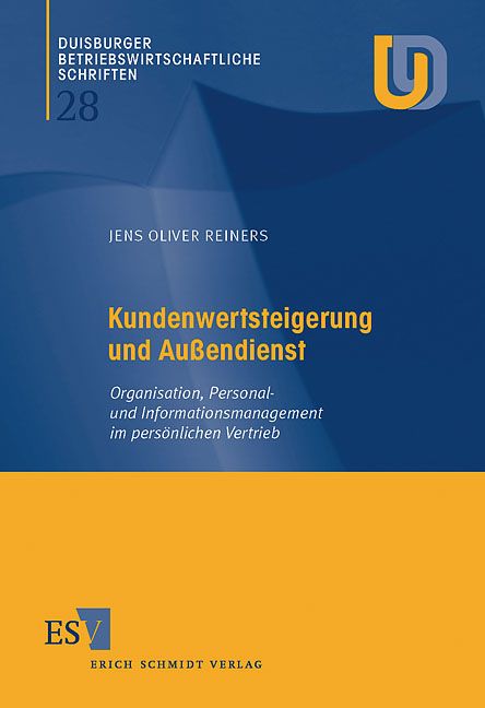 Produktbild: Kundenwertsteigerung und Au&szlig;endienst