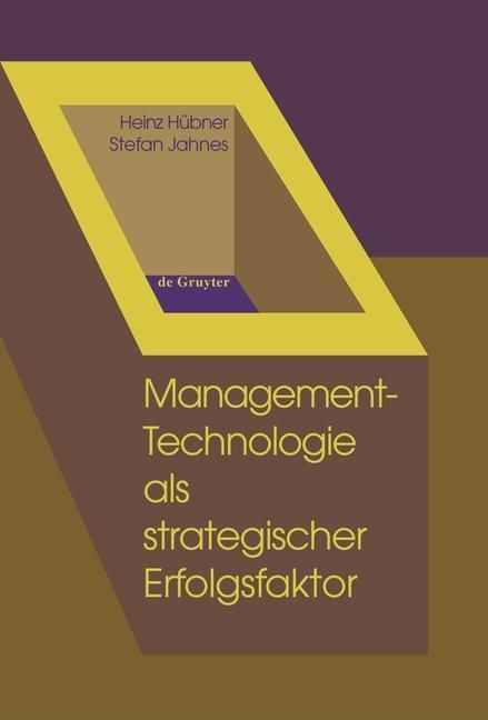 Produktbild: Management-Technologie als strategischer Erfolgsfaktor