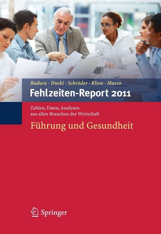Produktbild: Fehlzeiten-Report 2011