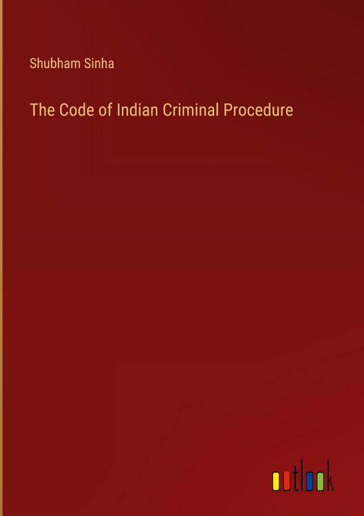 Produktbild: The Code of Indian Criminal Procedure